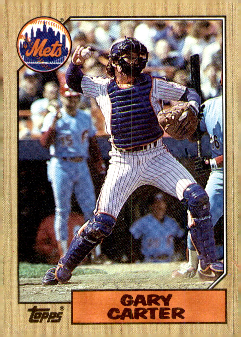 1987 Topps #20 Gary Carter