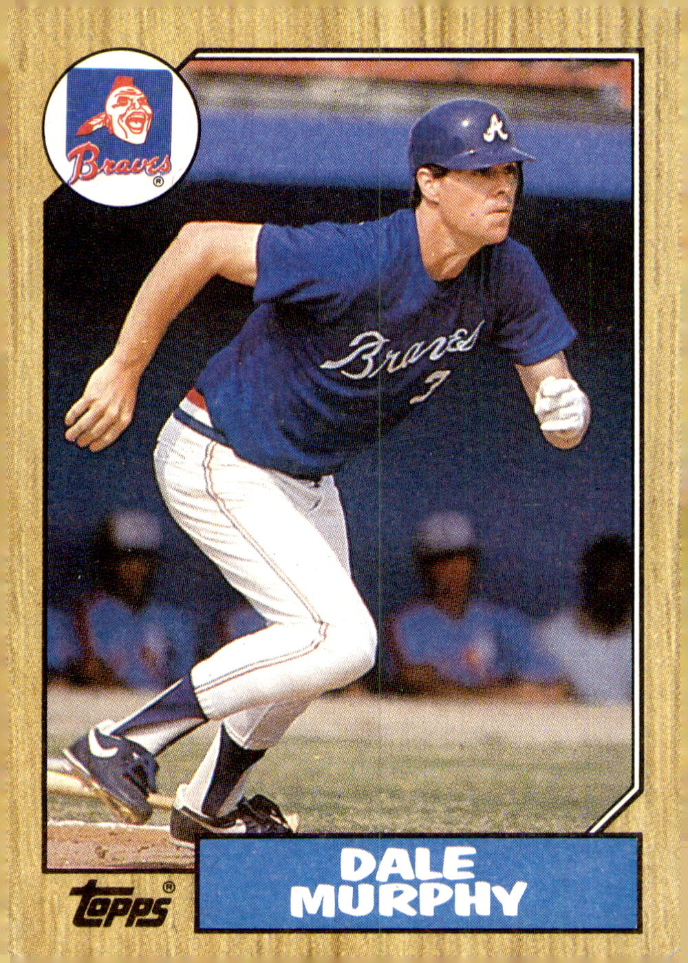1987 Topps #490 Dale Murphy