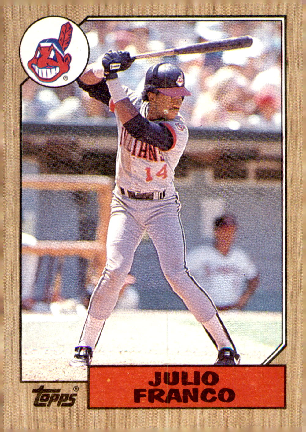 1987 Topps #160 Julio Franco