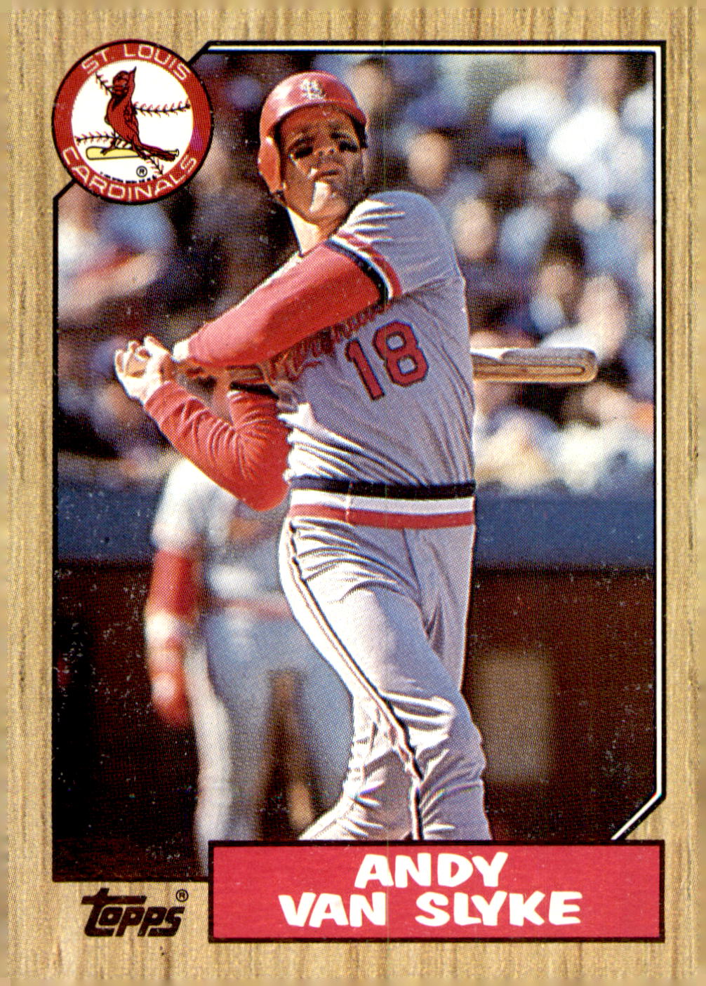 1987 Topps #33 Andy Van Slyke