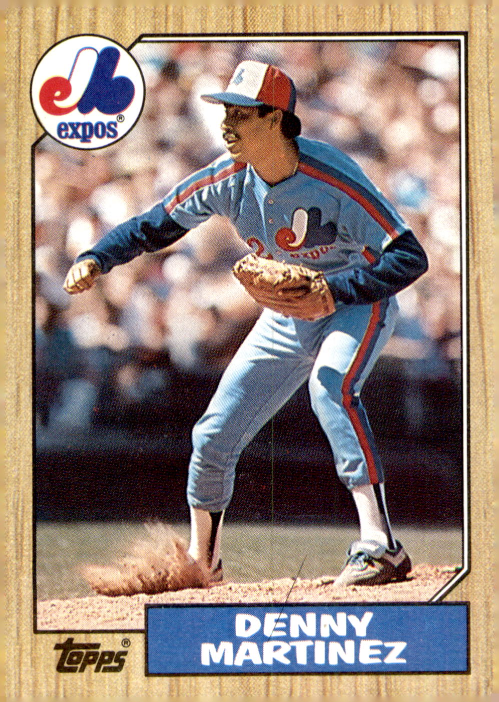 1987 Topps #252 Denny Martinez