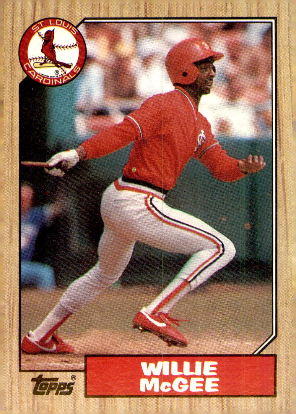 1987 Topps #440 Willie McGee