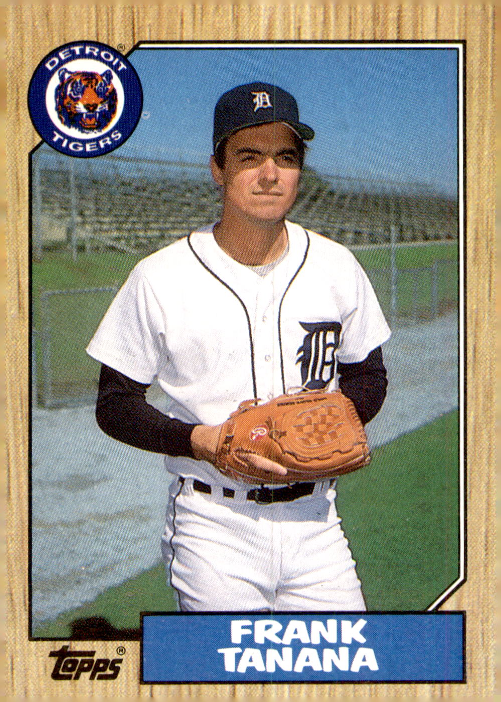 1987 Topps #726 Frank Tanana