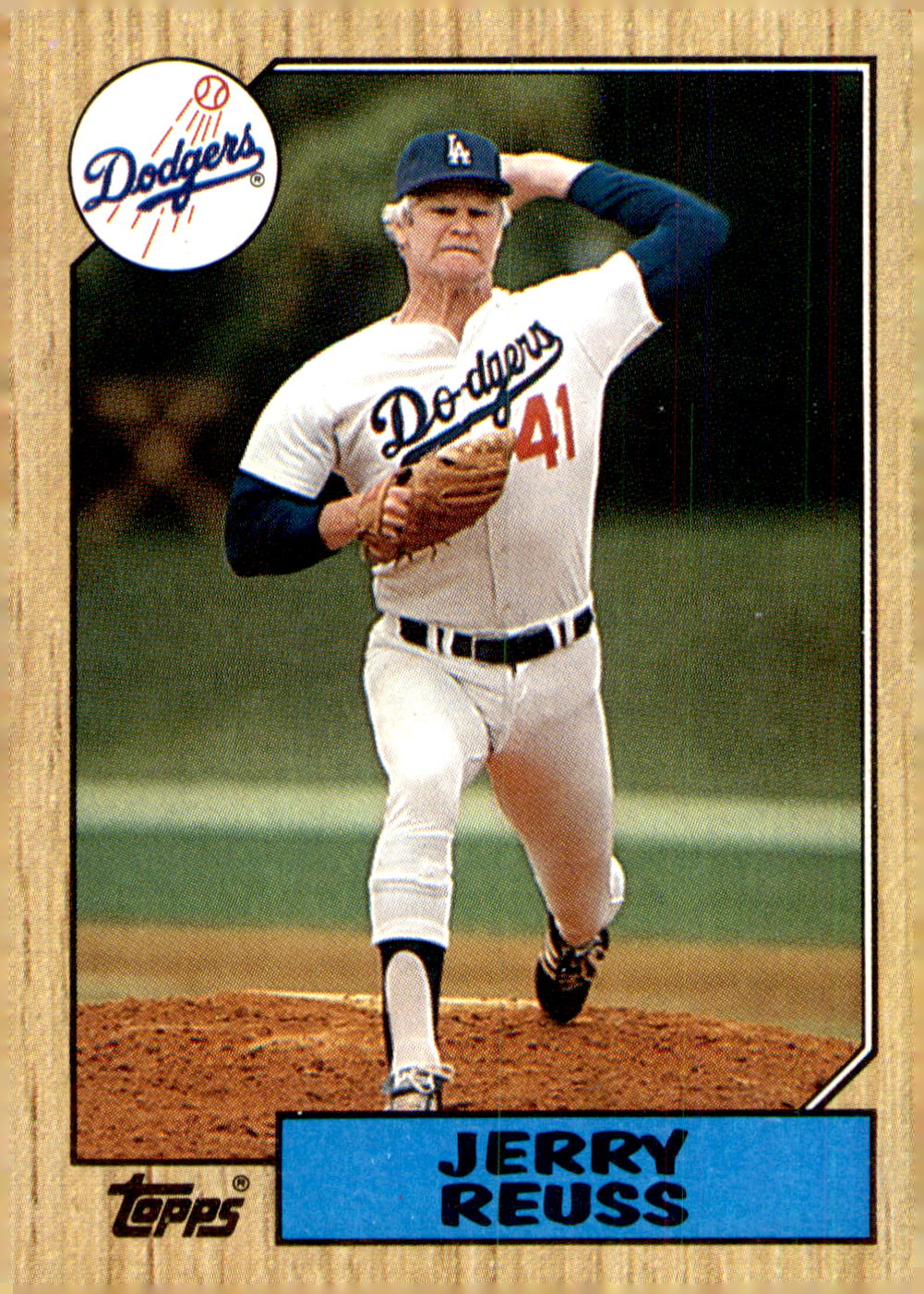 1987 Topps #682 Jerry Reuss