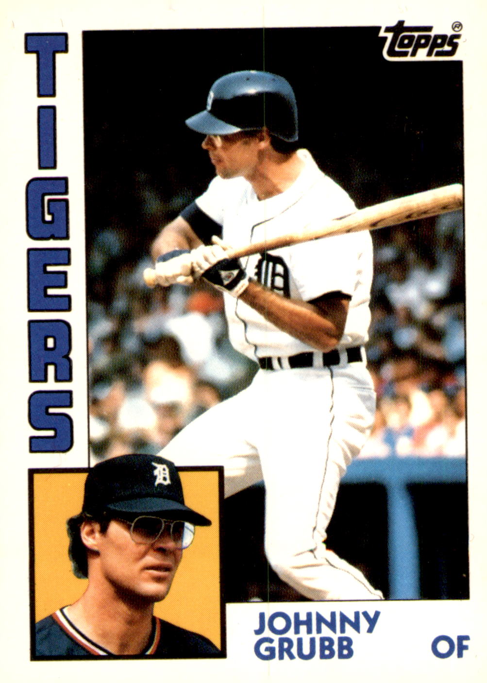 1984 Topps #42 Johnny Grubb
