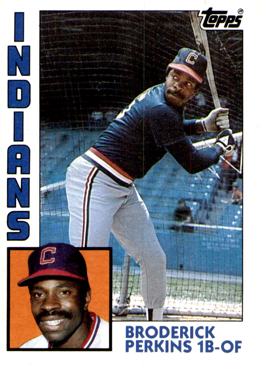 1984 Topps #212 Broderick Perkins