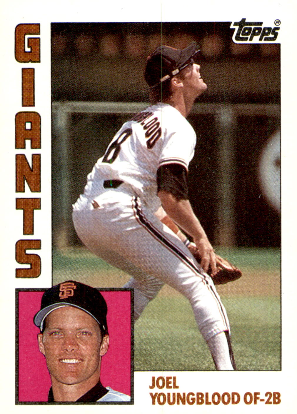 1984 Topps #727 Joel Youngblood