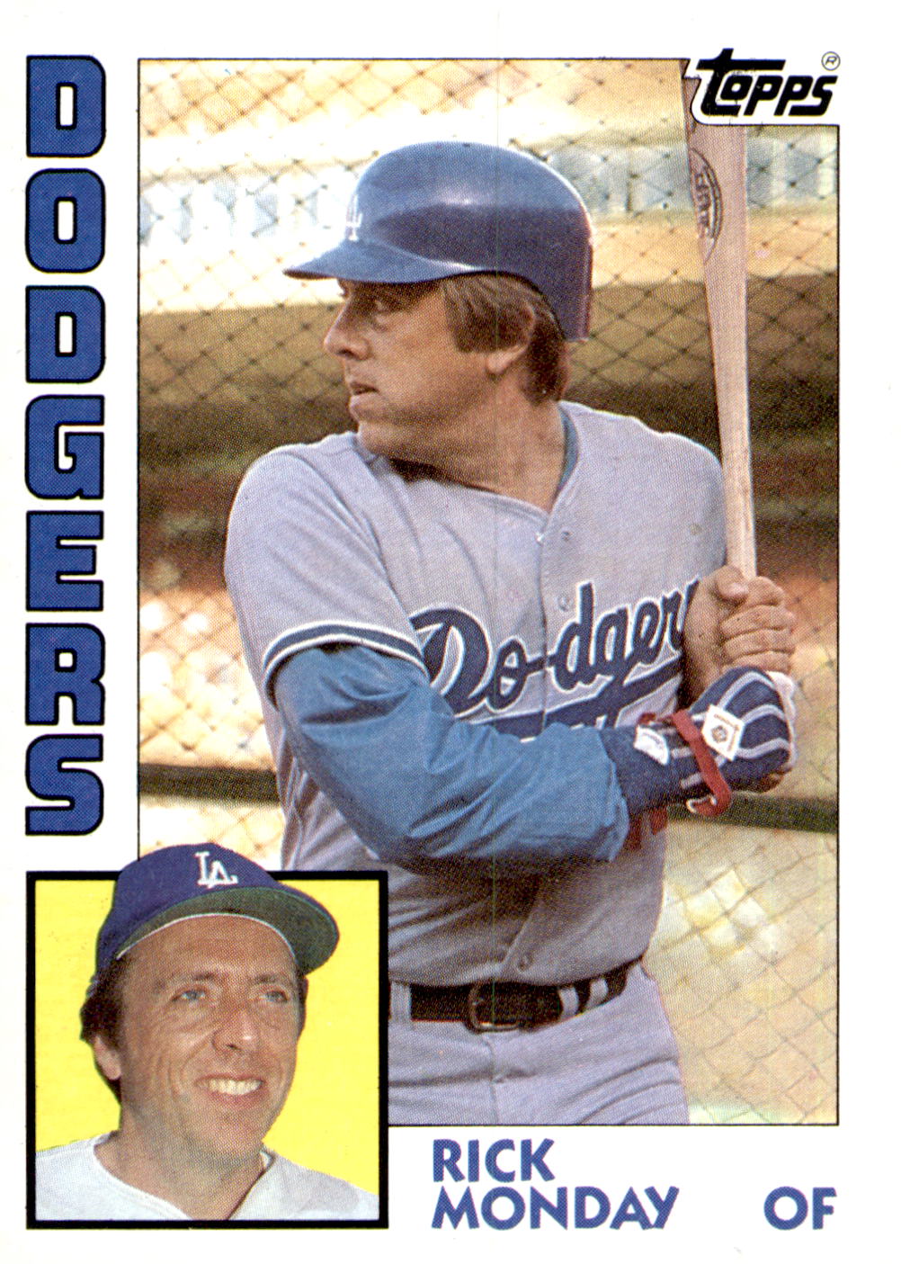 1984 Topps #274 Rick Monday