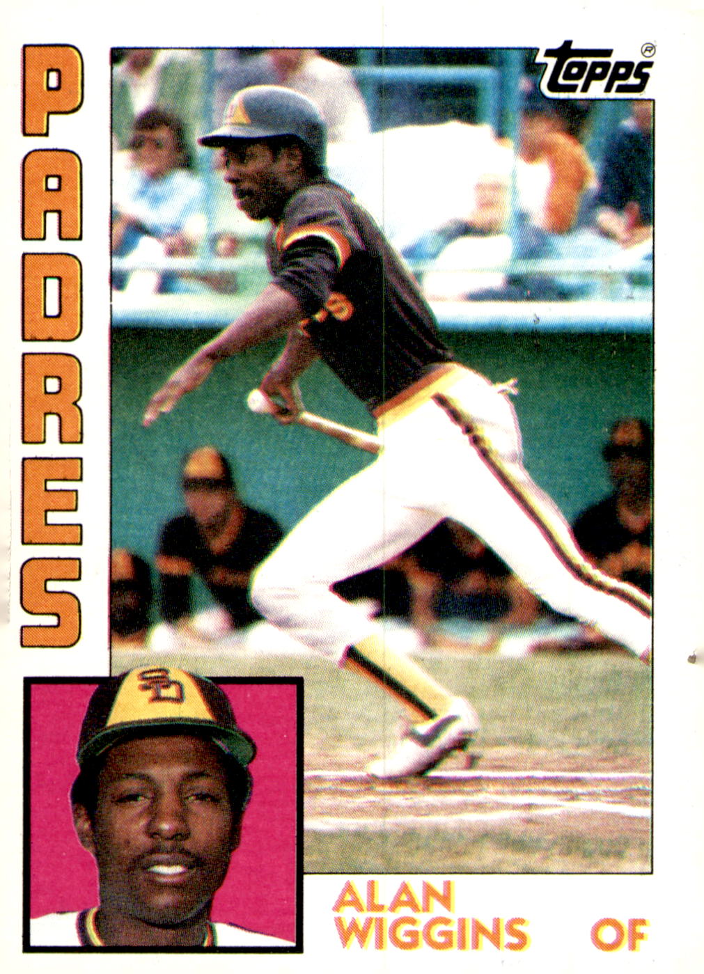 1984 Topps #693 Alan Wiggins