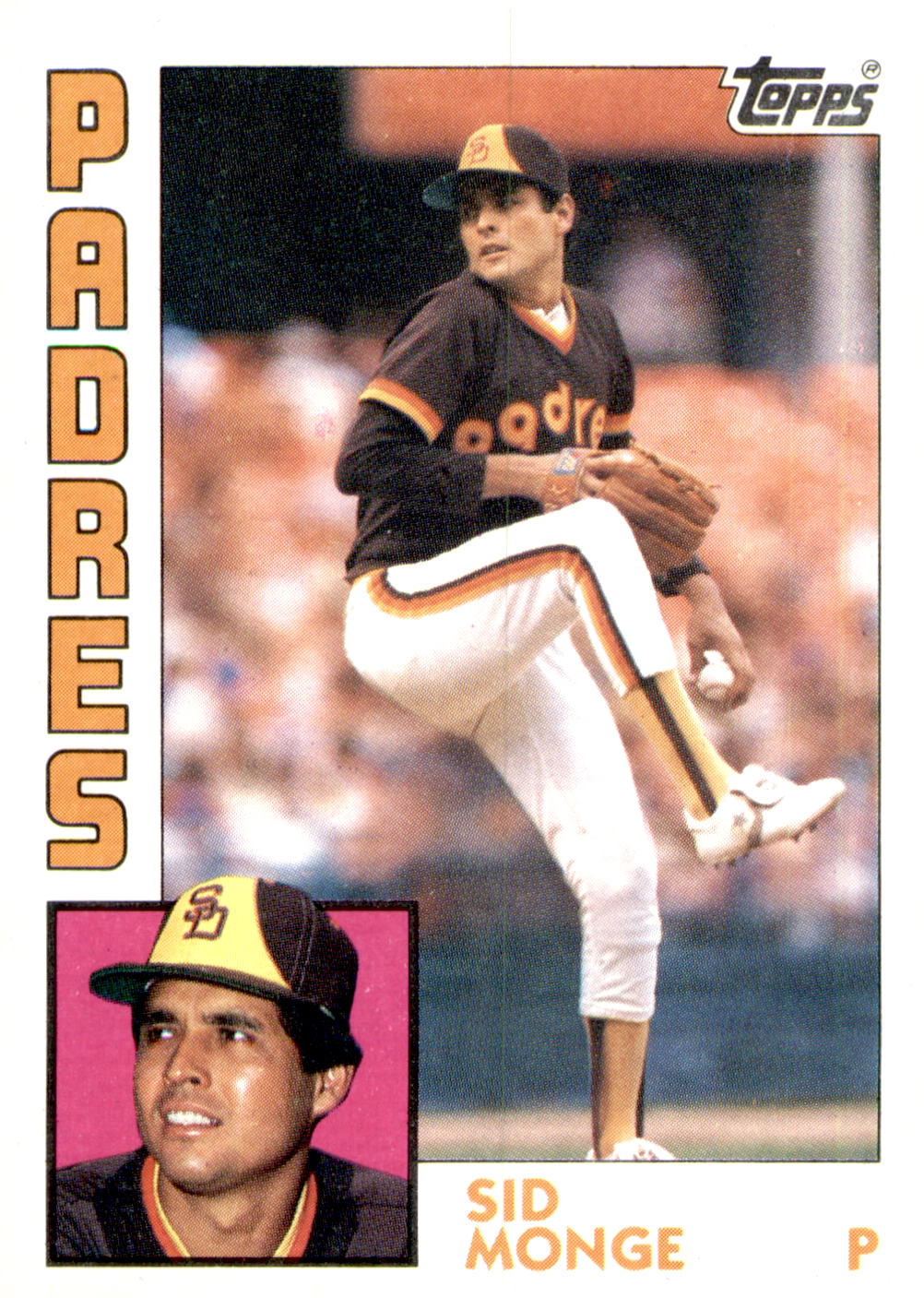 1984 Topps #224 Sid Monge