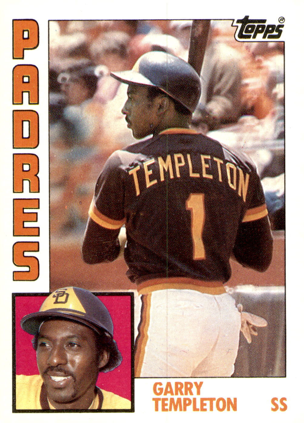 1984 Topps #615 Garry Templeton