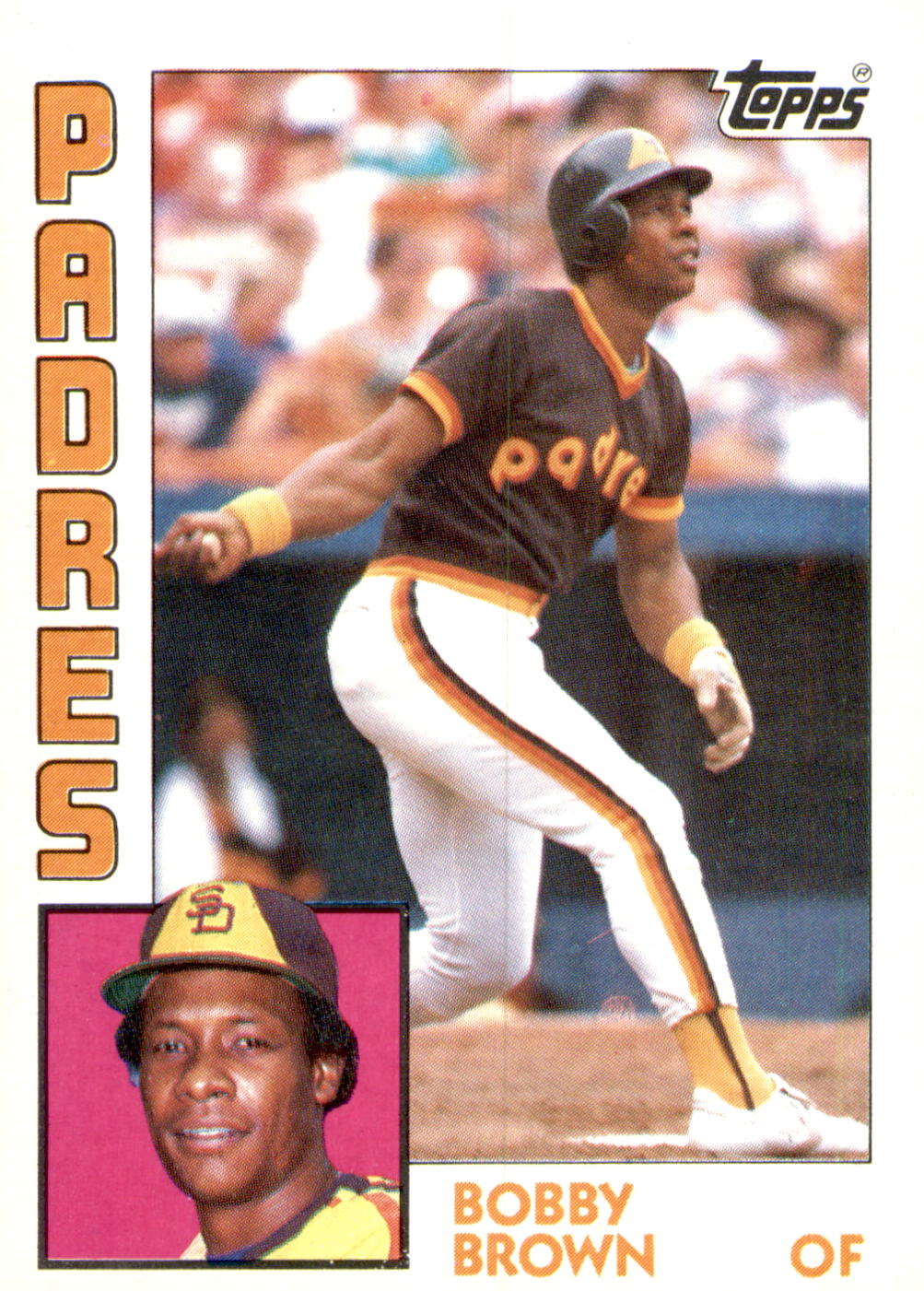 1984 Topps #261 Bobby Brown