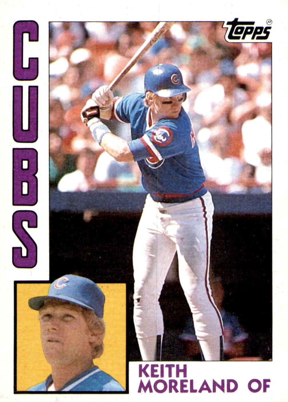 1984 Topps #23 Keith Moreland