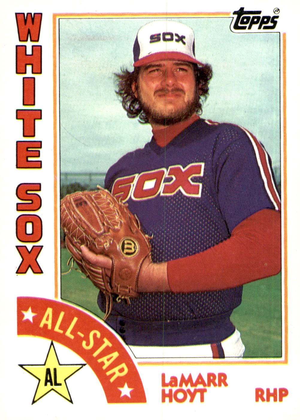 1984 Topps #405 LaMarr Hoyt