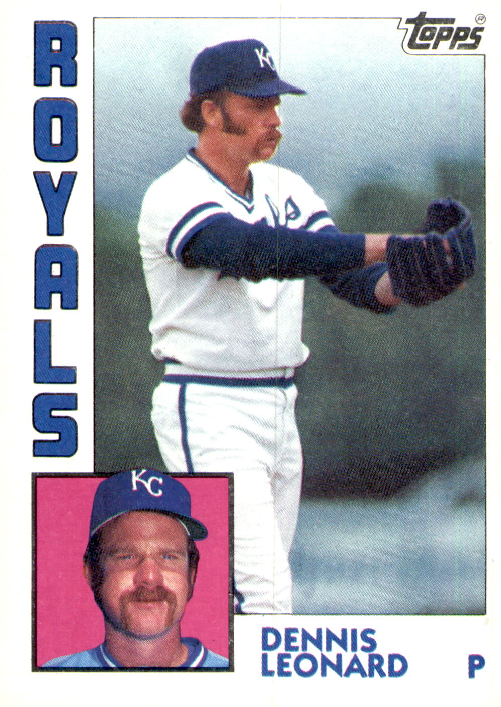 1984 Topps #375 Dennis Leonard
