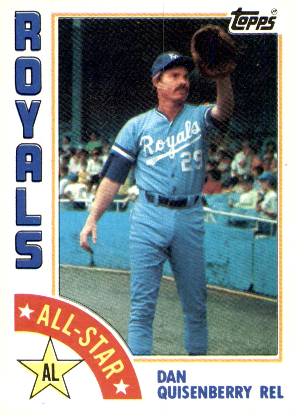 1984 Topps #407 Dan Quisenberry