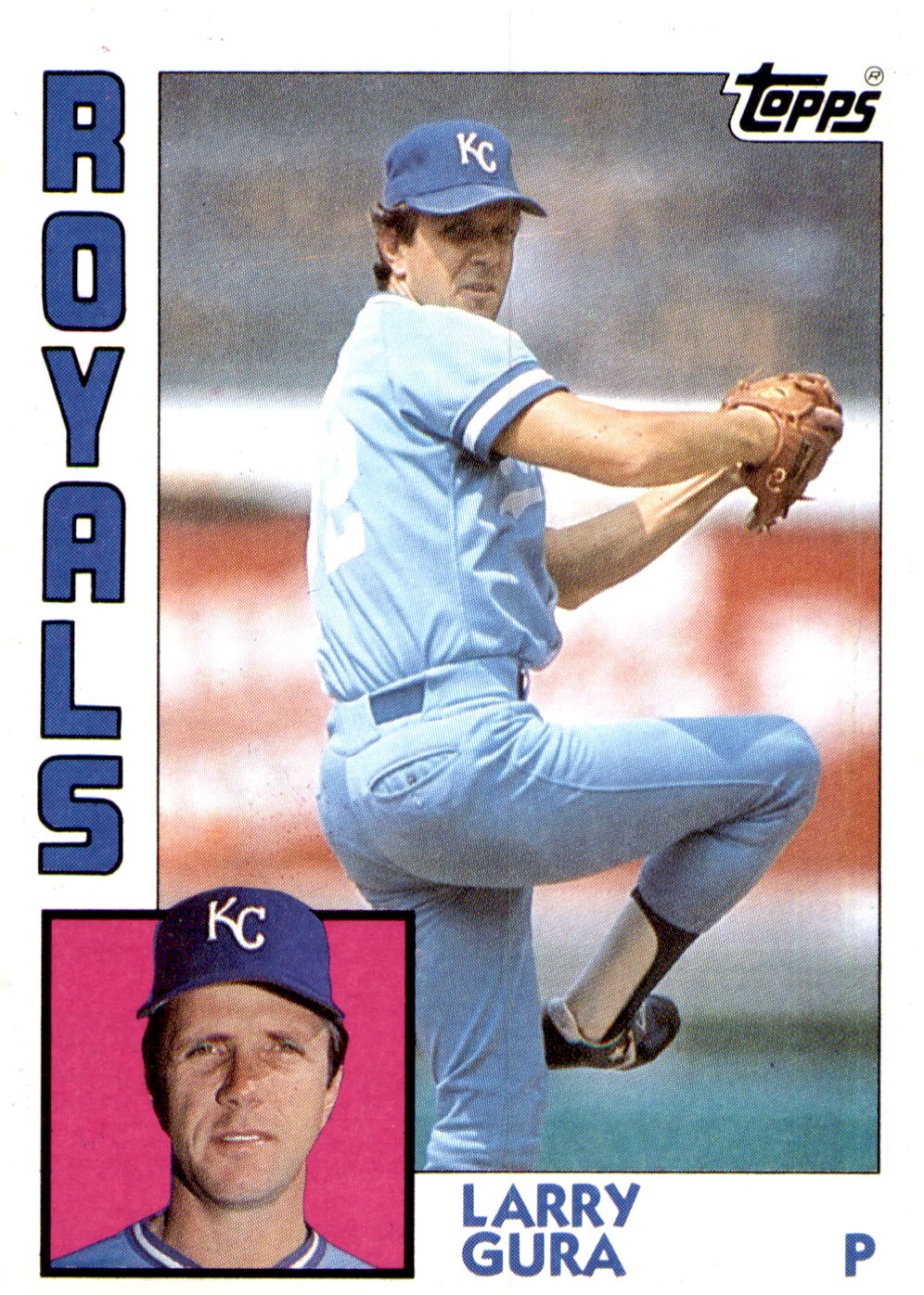 1984 Topps #625 Larry Gura