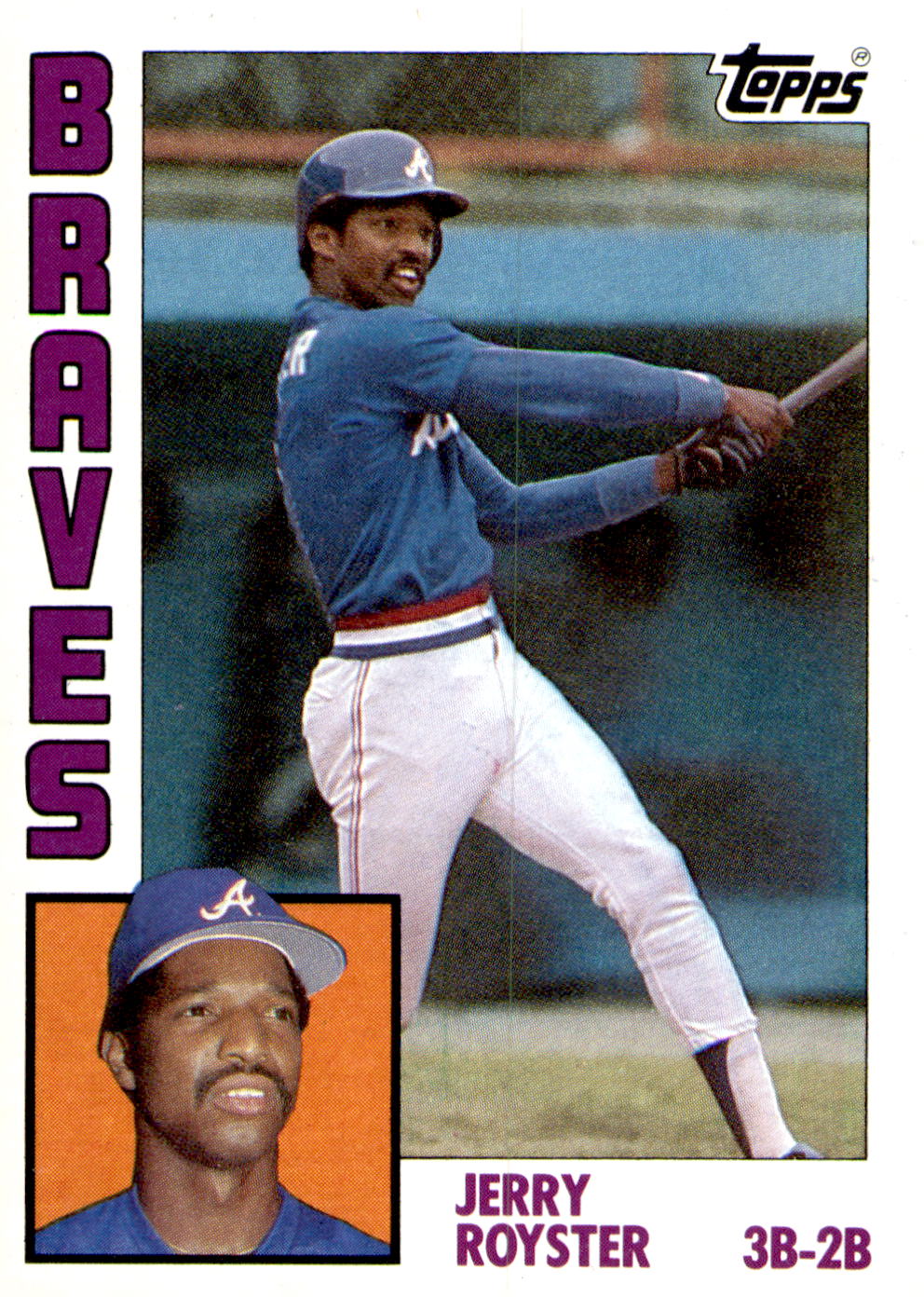 1984 Topps #572 Jerry Royster