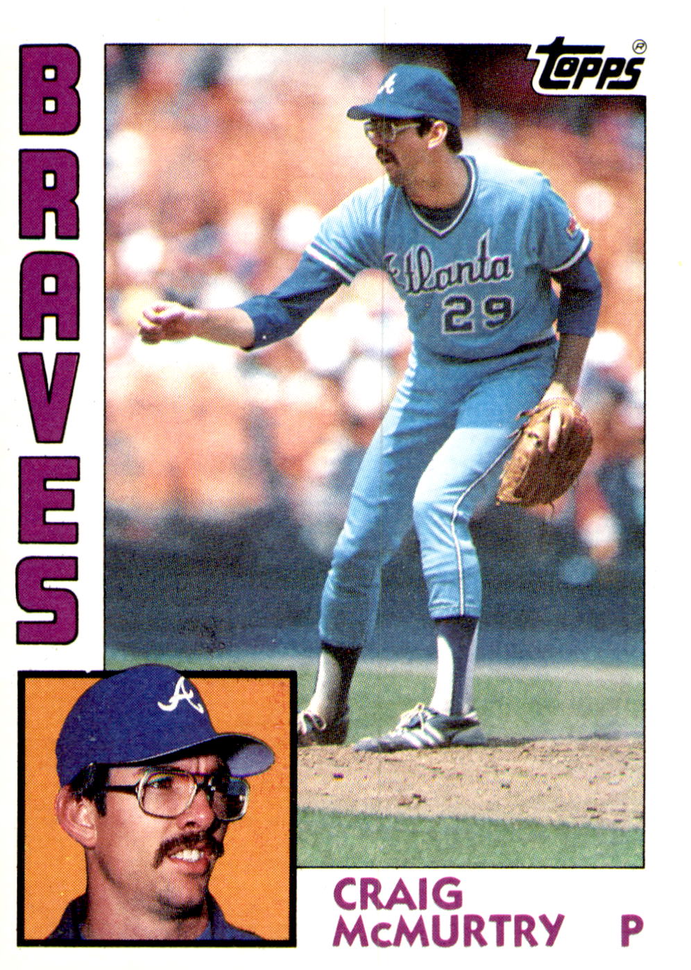 1984 Topps #543 Craig McMurtry Rookie