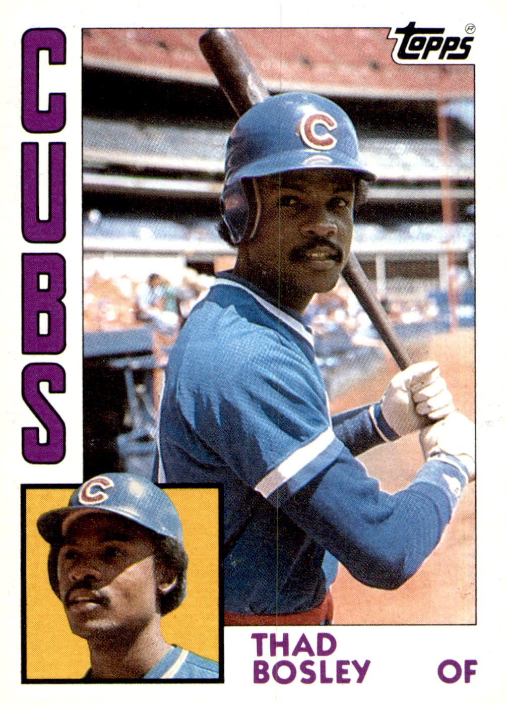 1984 Topps #657 Thad Bosley