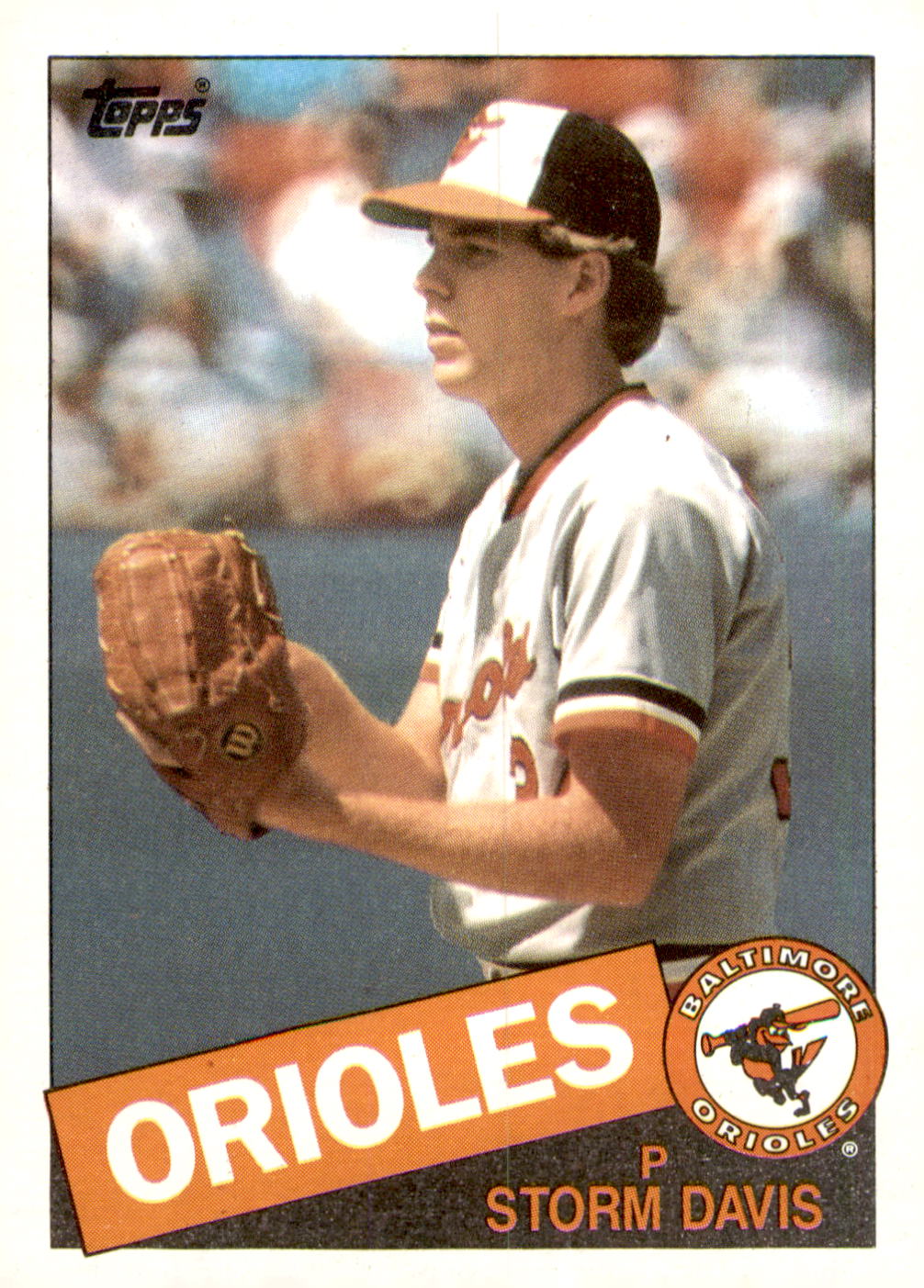 1985 Topps #599 Storm Davis