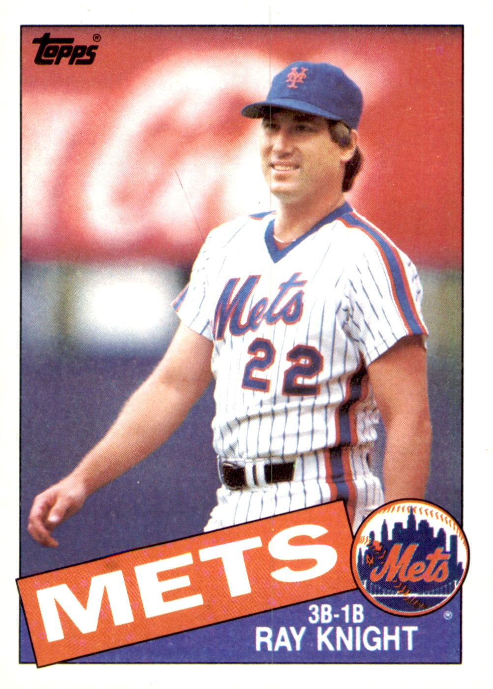 1985 Topps #590 Ray Knight