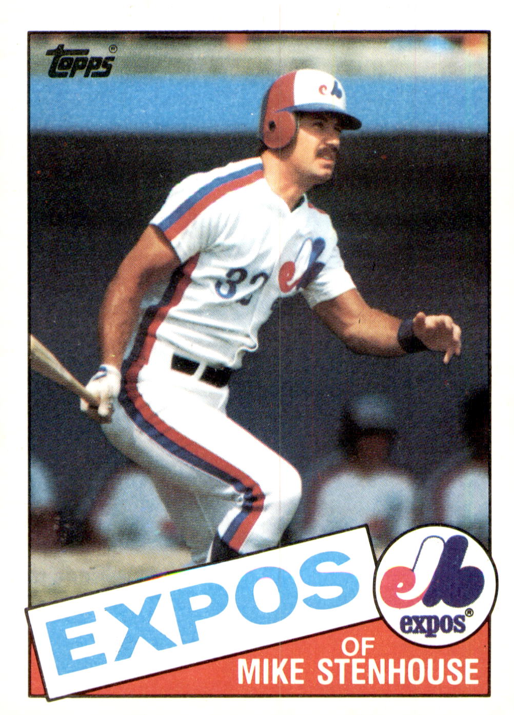 1985 Topps #658 Mike Stenhouse