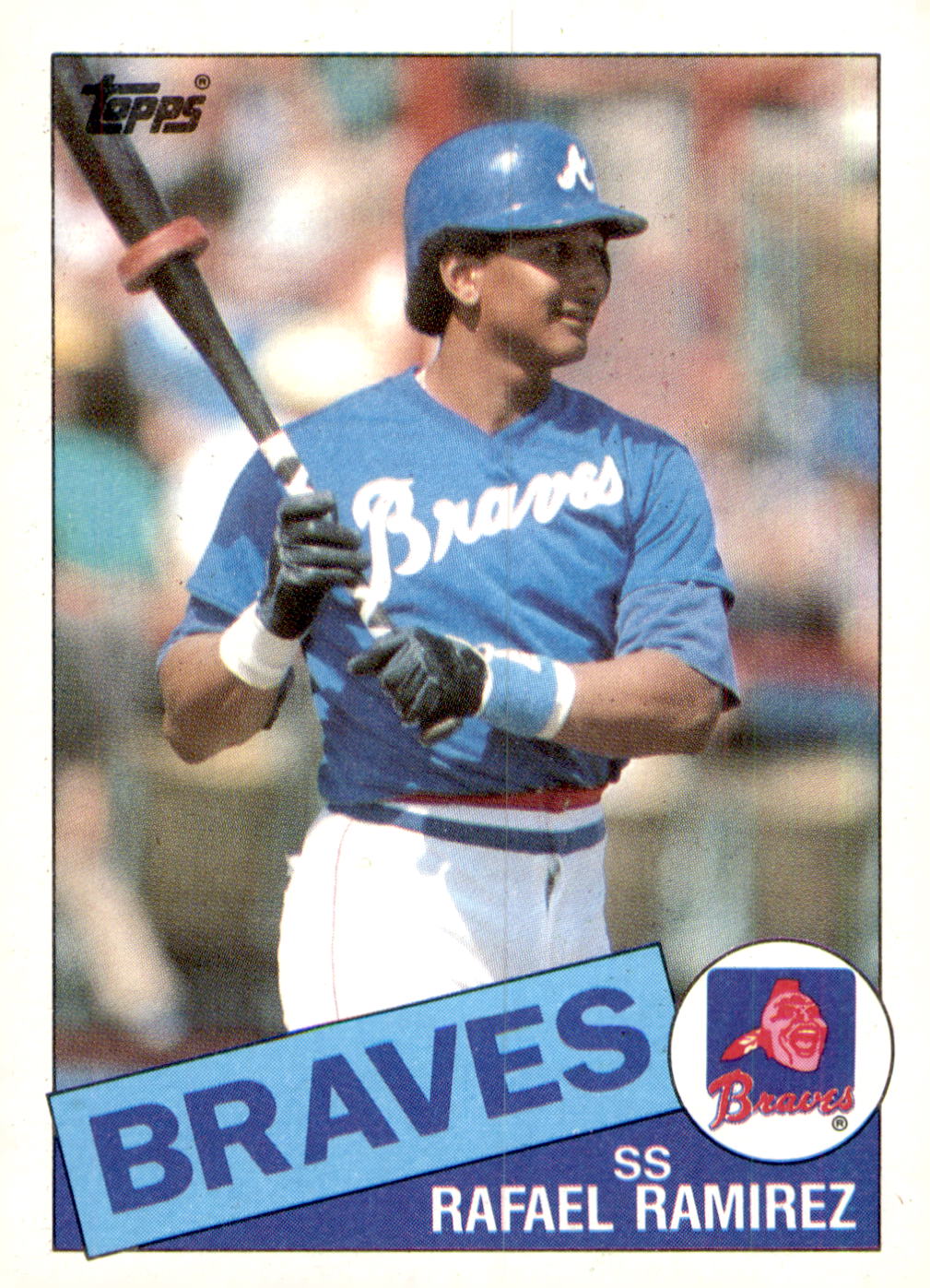 1985 Topps #647 Rafael Ramirez