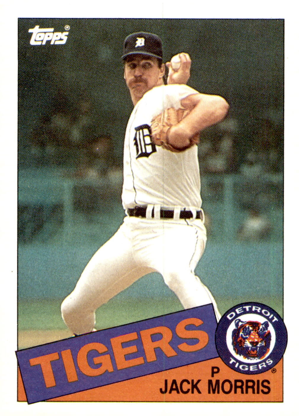1985 Topps #610 Jack Morris