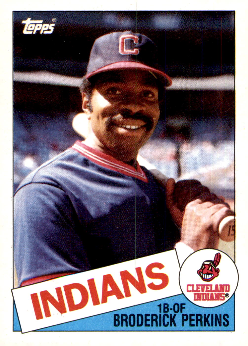 1985 Topps #609 Broderick Perkins