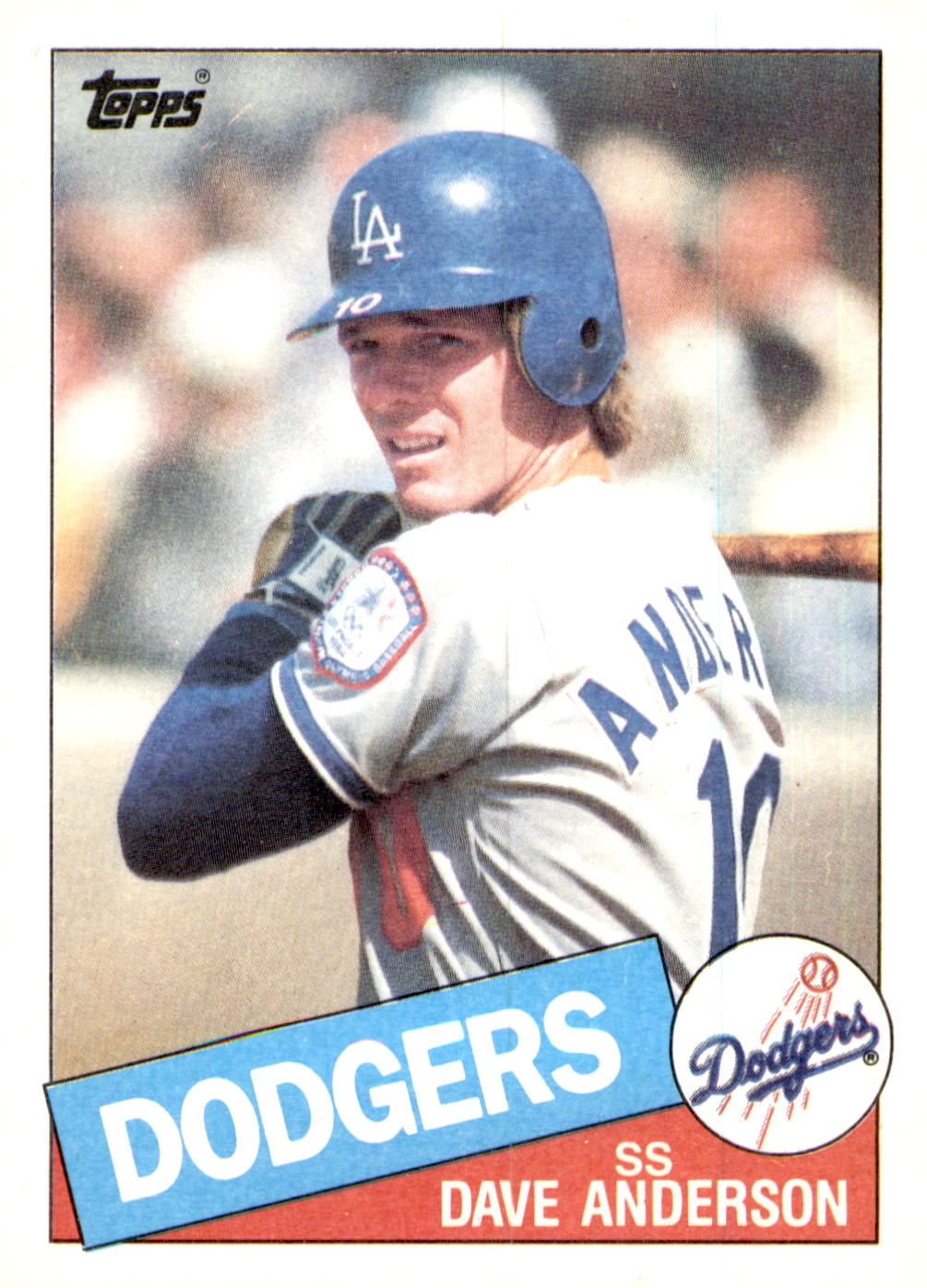1985 Topps #654 Dave Anderson