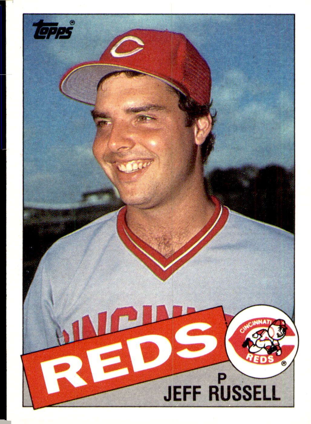 1985 Topps #651 Jeff Russell