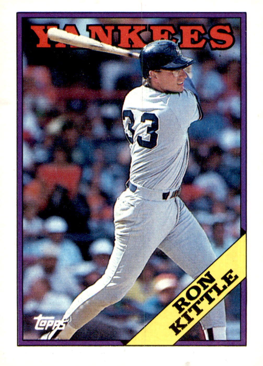 1988 Topps #259 Ron Kittle