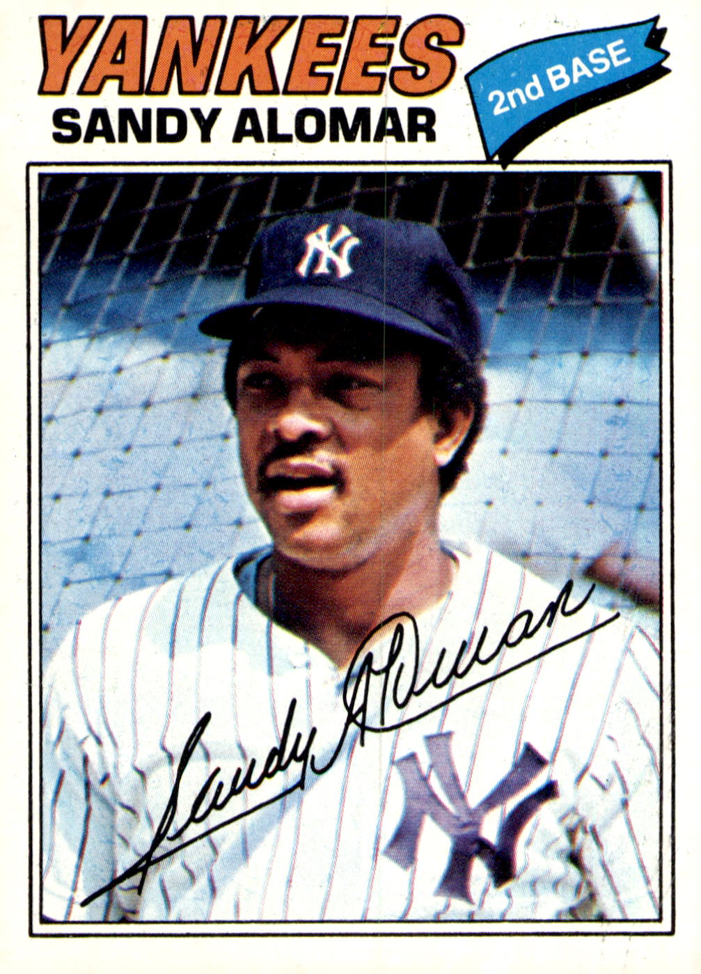 1977 Topps #54 Sandy Alomar
