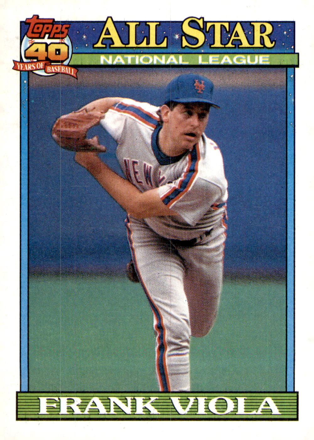 1991 Topps #406 Frank Viola