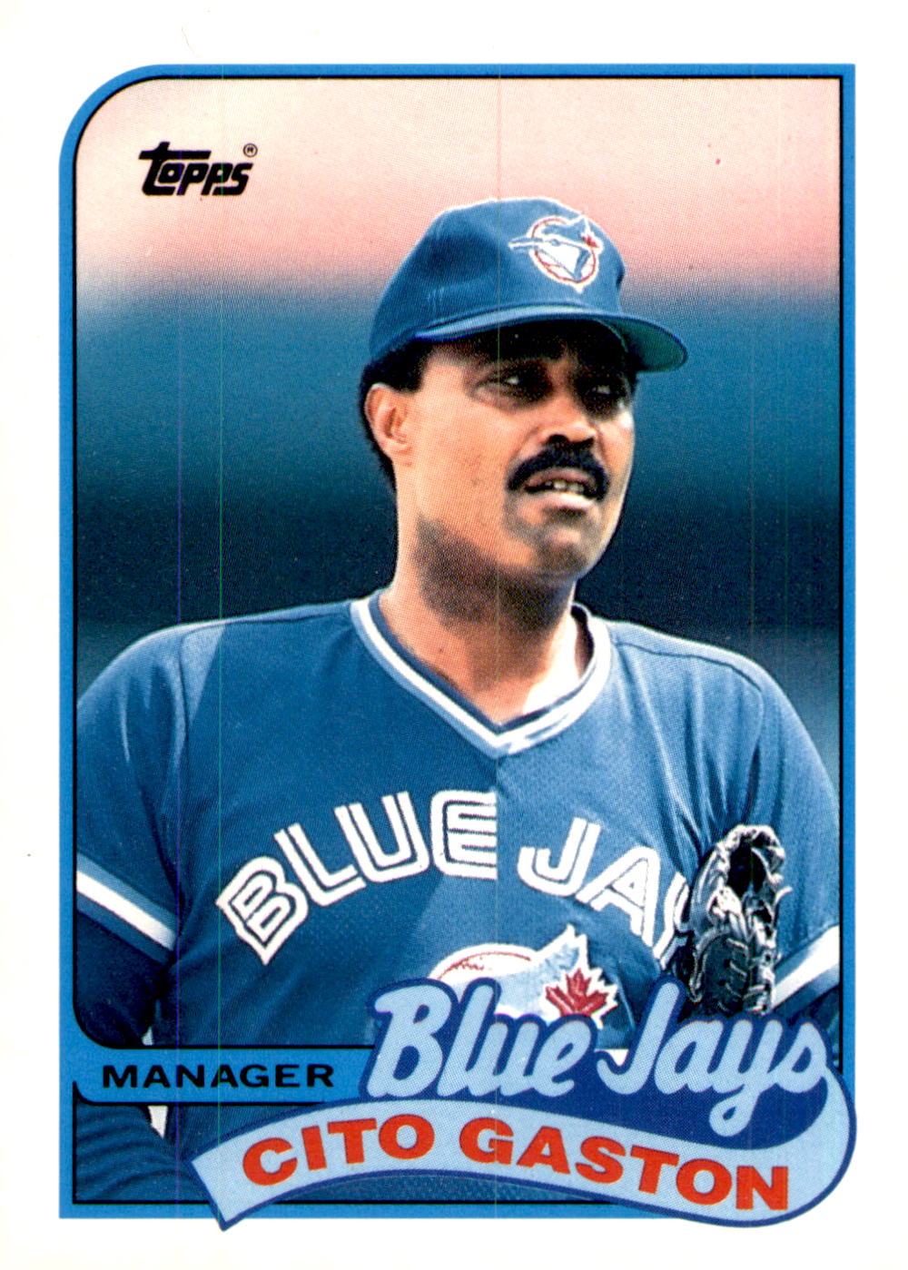 1989 Topps Traded #36T Cito Gaston
