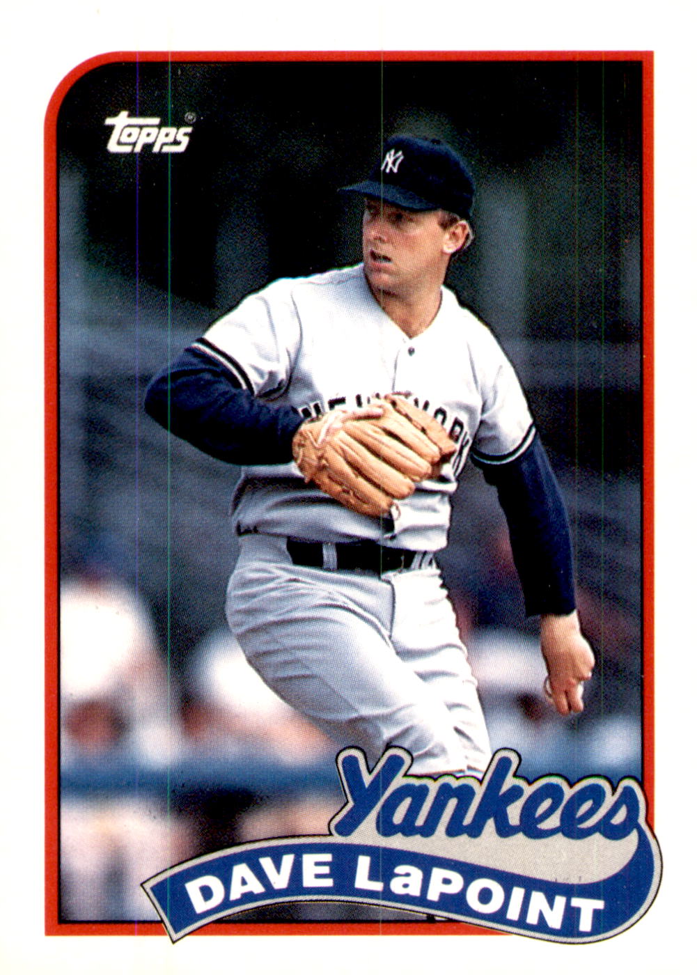 1989 Topps Traded #67T Dave LaPoint