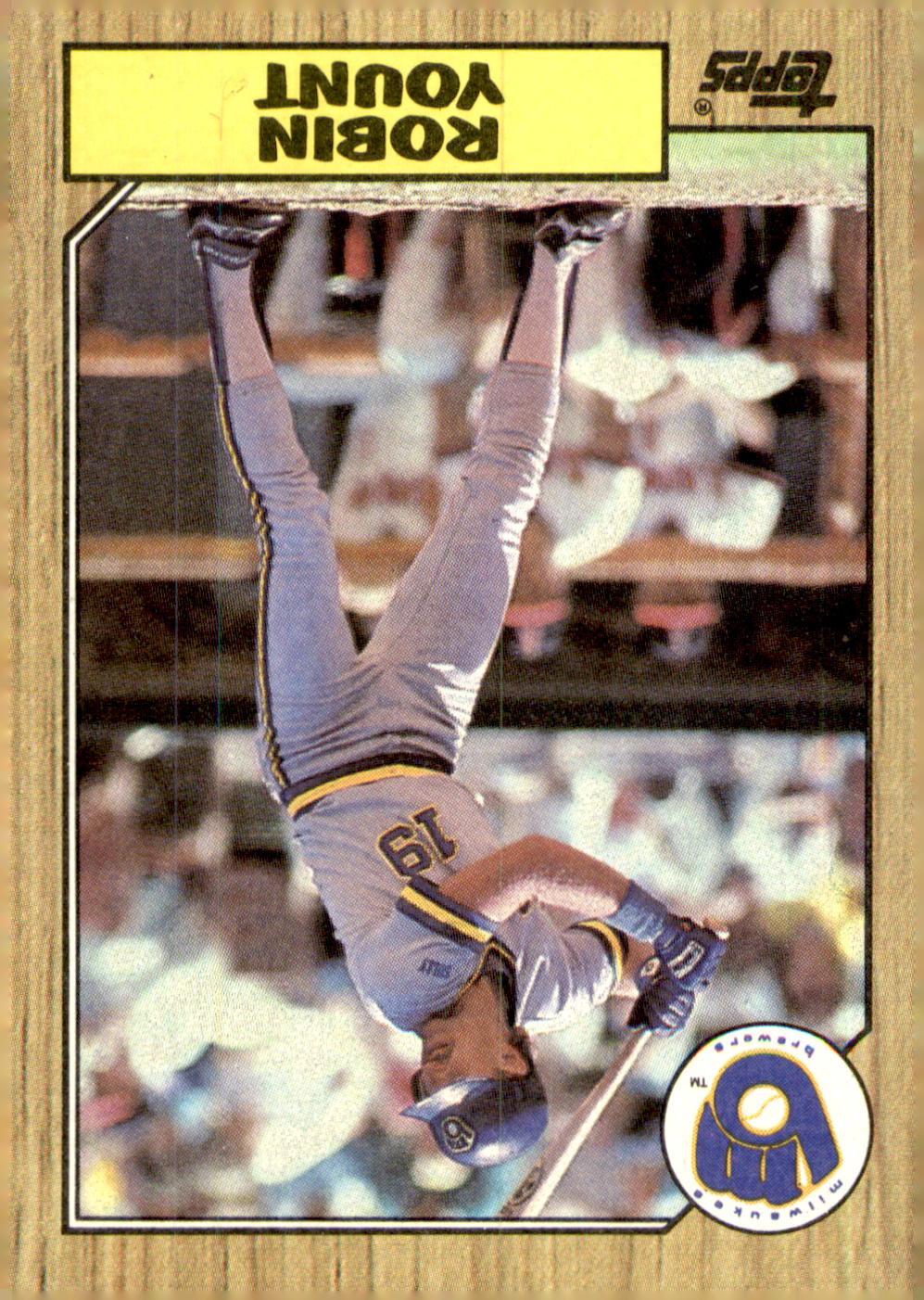1987 Topps #773 Robin Yount