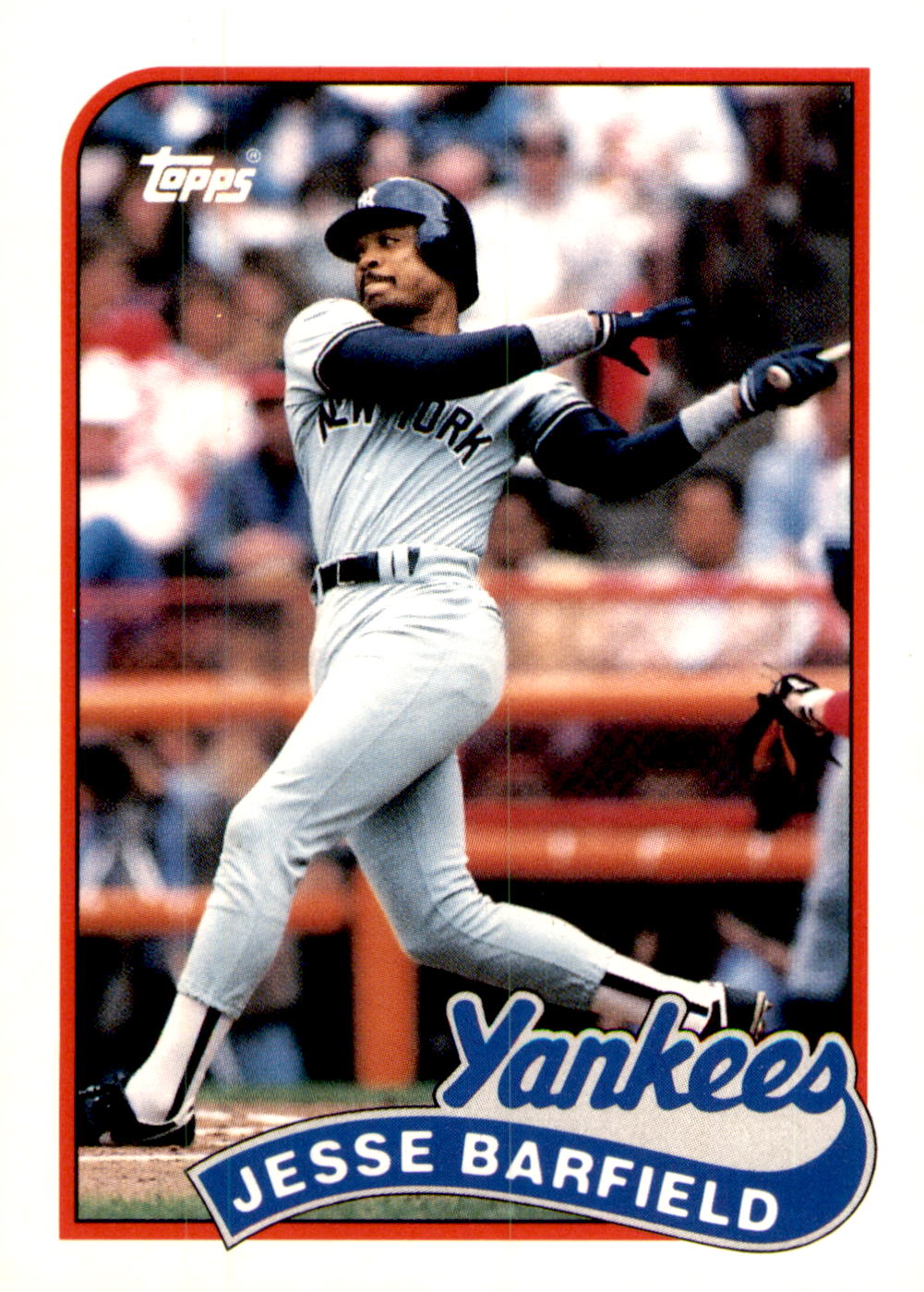 1989 Topps Traded #7T Jesse Barfield