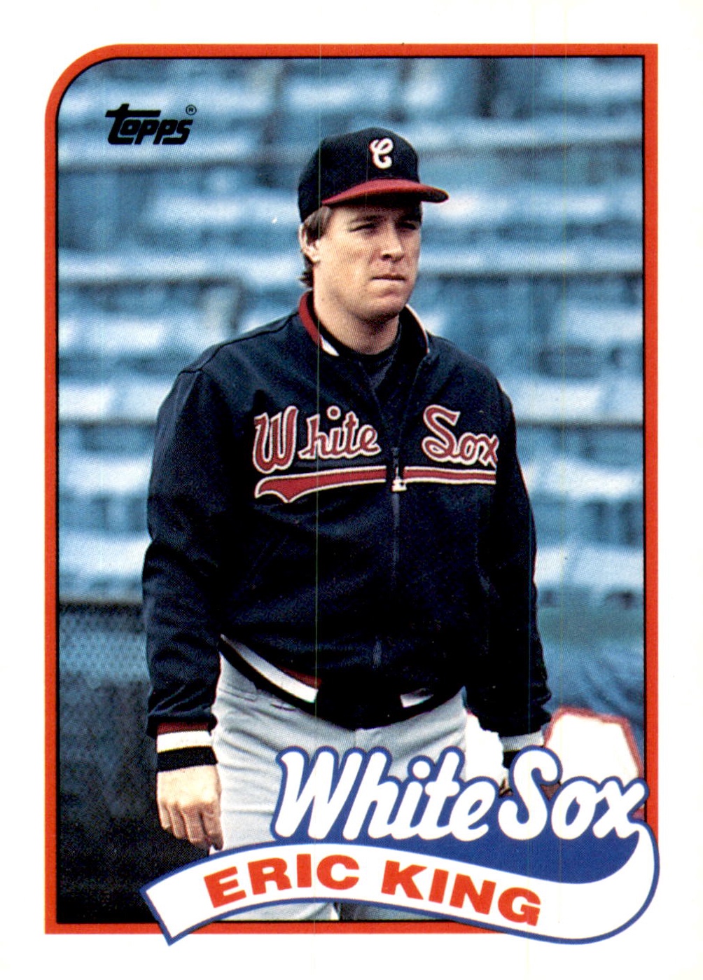 1989 Topps Traded #61T Eric King
