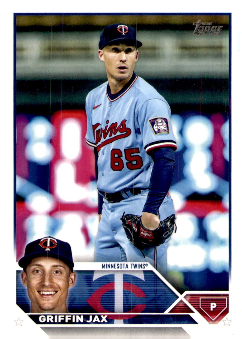 2023 Topps #595 Griffin Jax