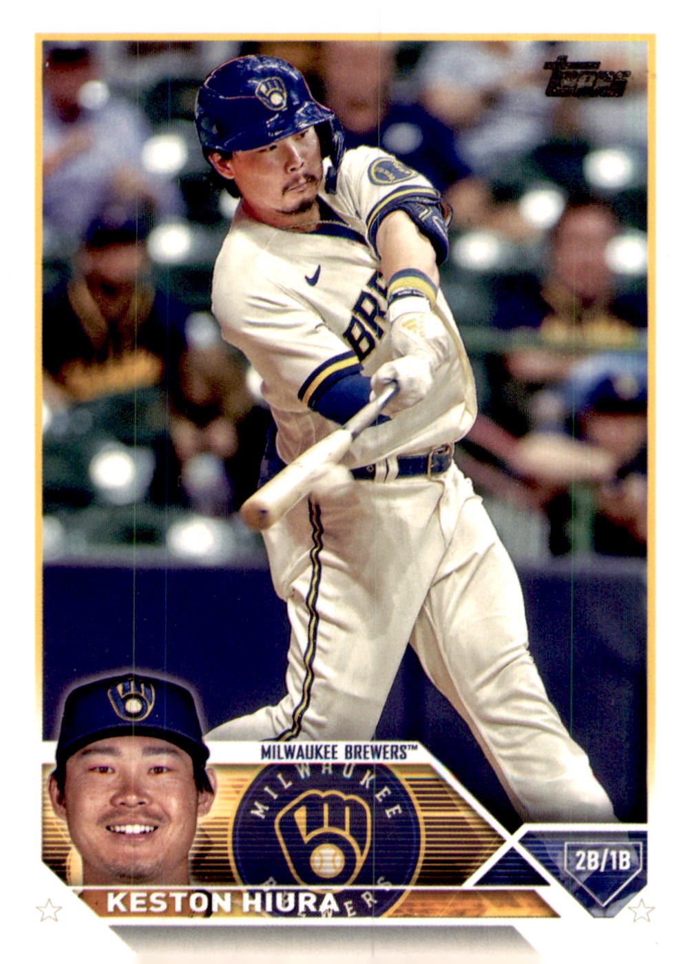 2023 Topps #104 Keston Hiura