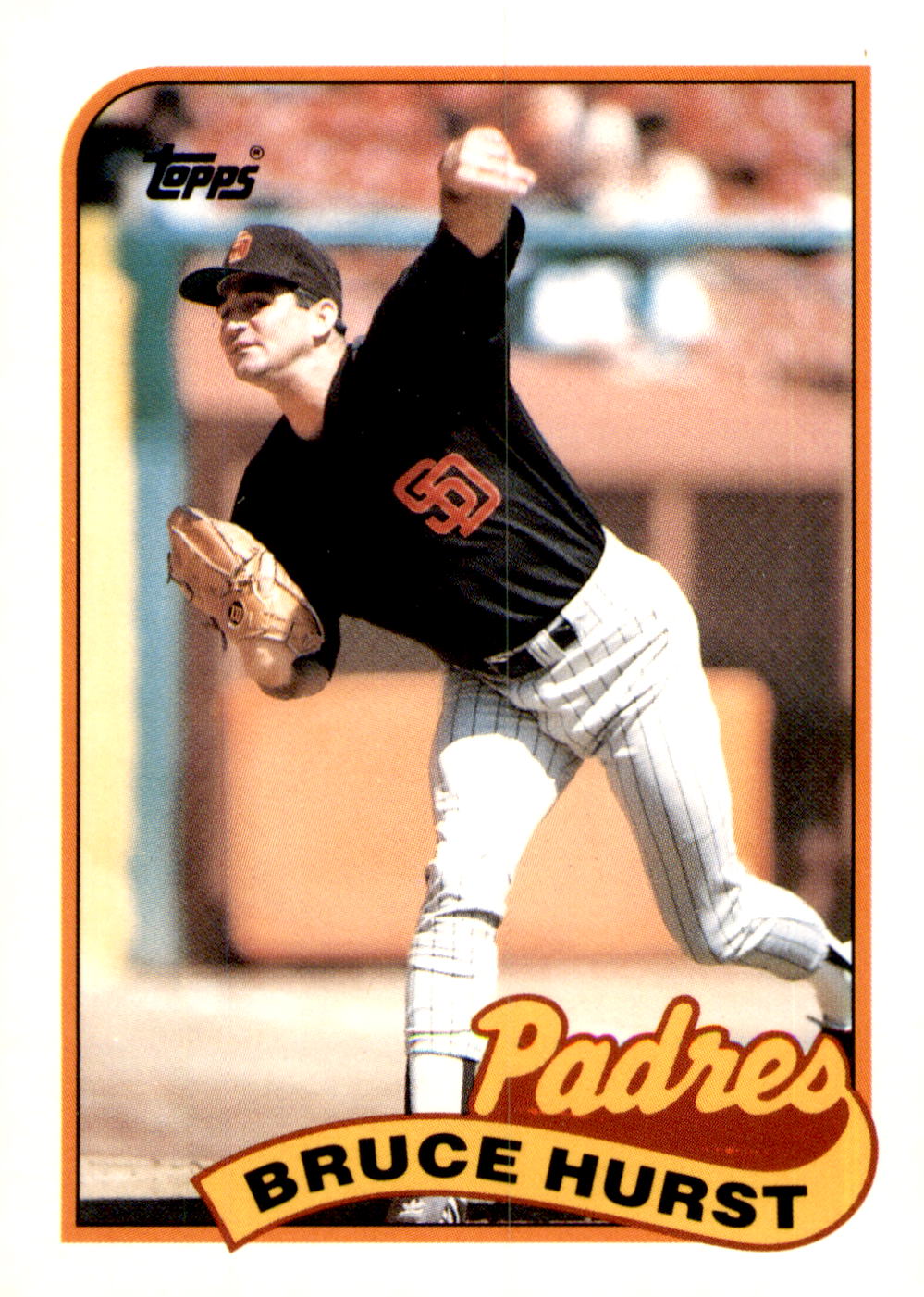 1989 Topps Traded #55T Bruce Hurst