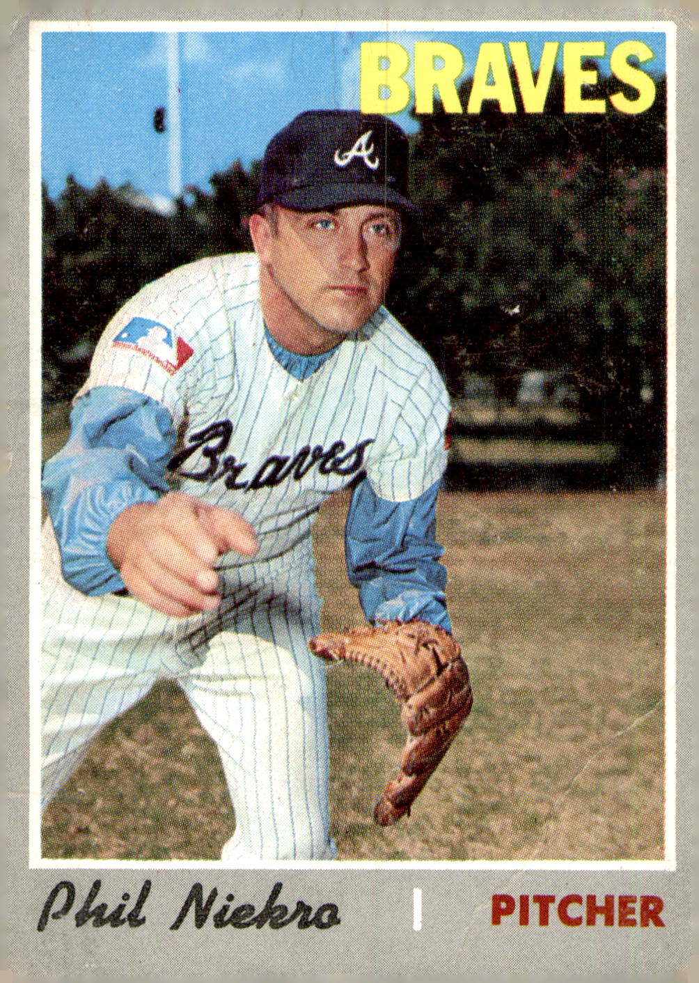 1970 Topps #160 Phil Niekro