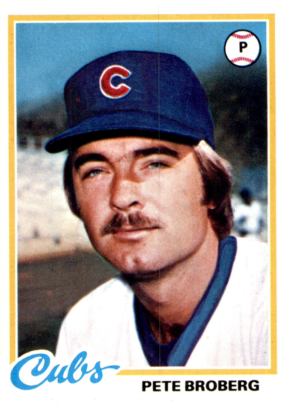 1978 Topps #722 Pete Broberg