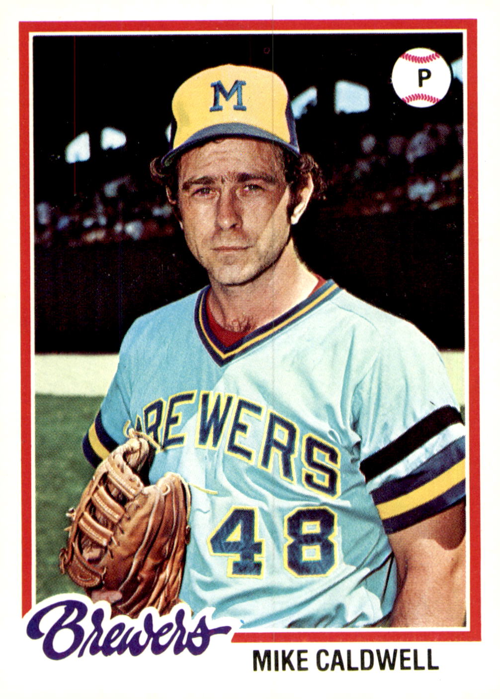 1978 Topps #212 Mike Caldwell