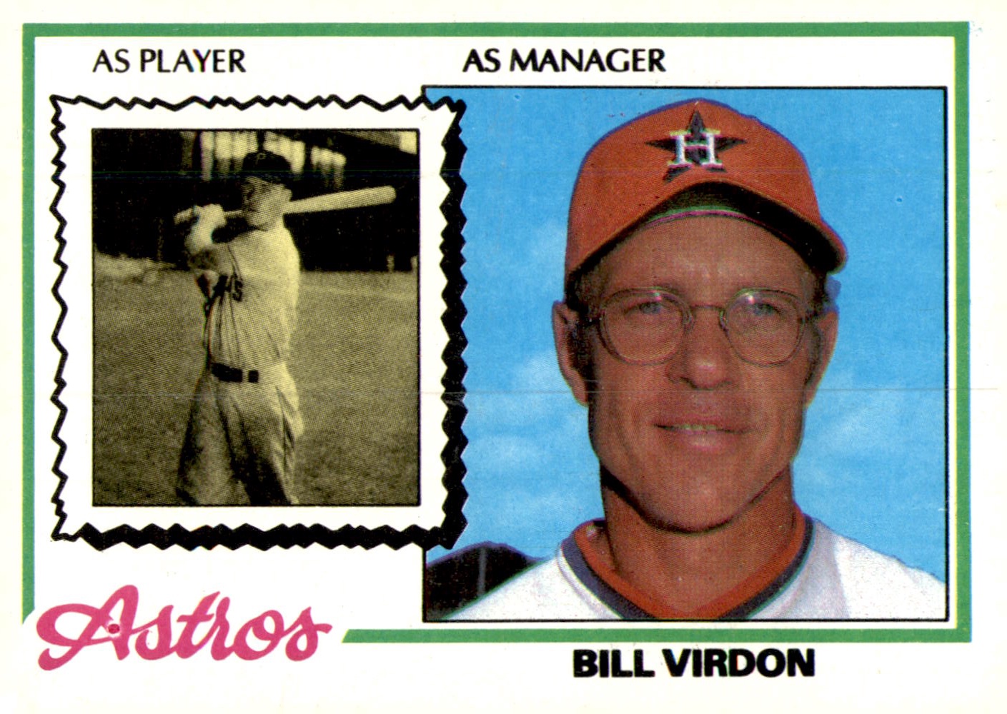 1978 Topps #1 Bill Virdon