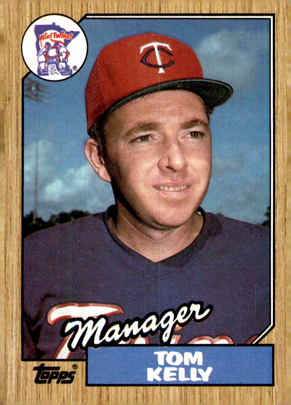 1987 Topps #618 Tom Kelly Rookie