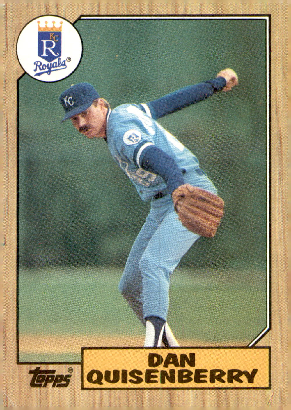 1987 Topps #714 Dan Quisenberry