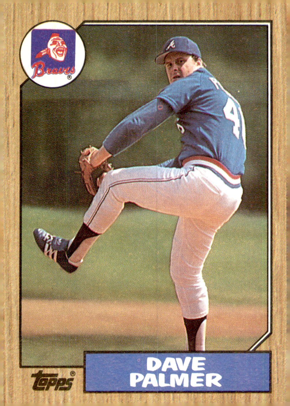 1987 Topps #324 Dave Palmer